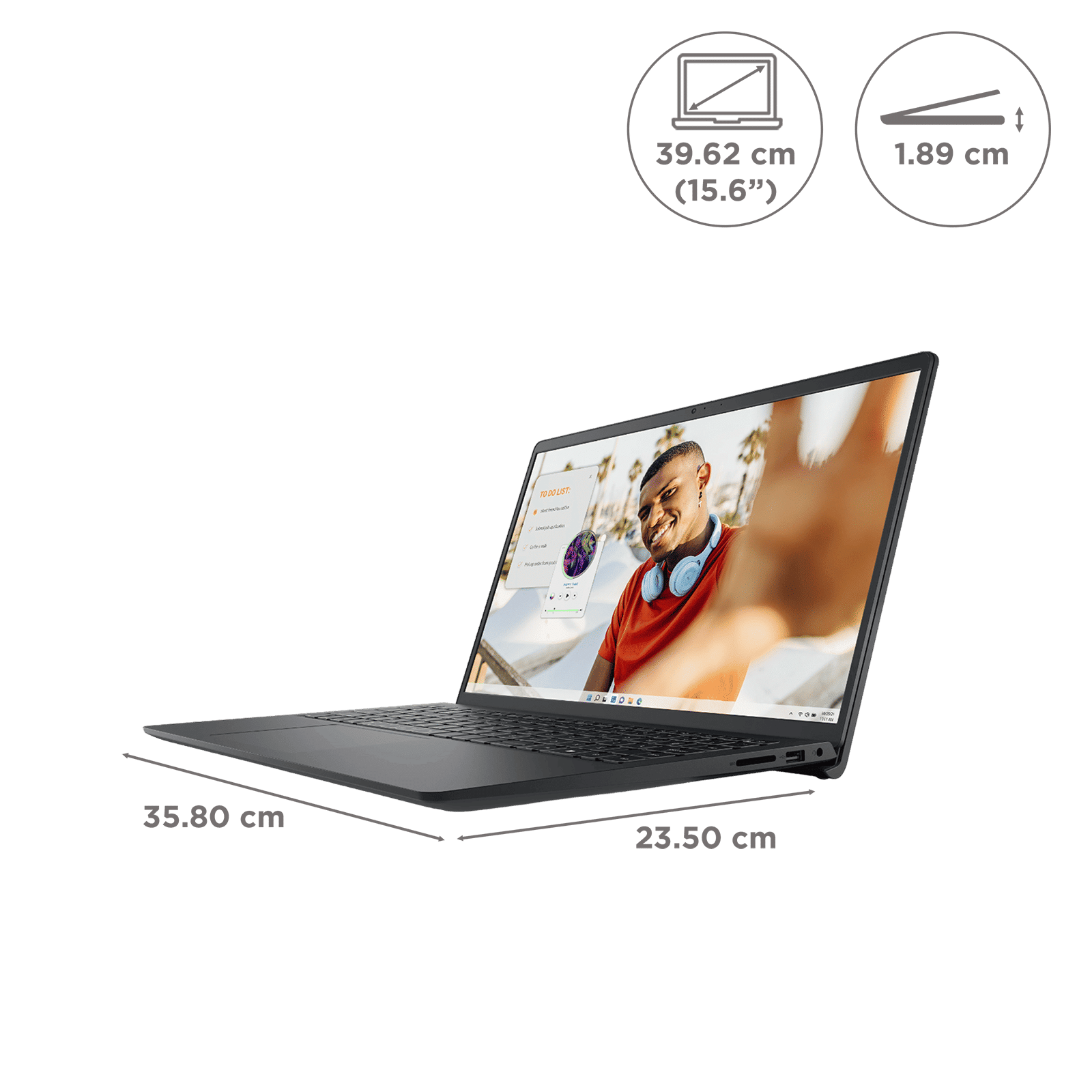 Buy DELL DC15255 AMD Ryzen 5 Thin & Light Laptop (8GB, 512GB SSD